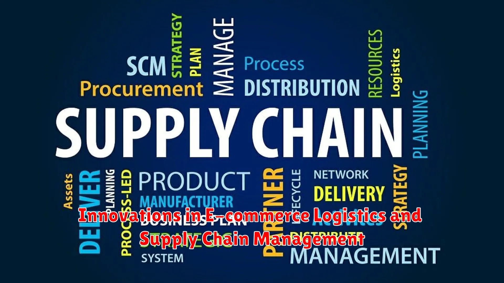 Innovations in E-commerce Logistics and Supply Chain Management